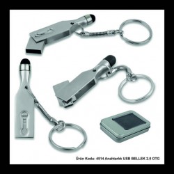  4514 Anahtarlık USB Bellek 2.0 OTG